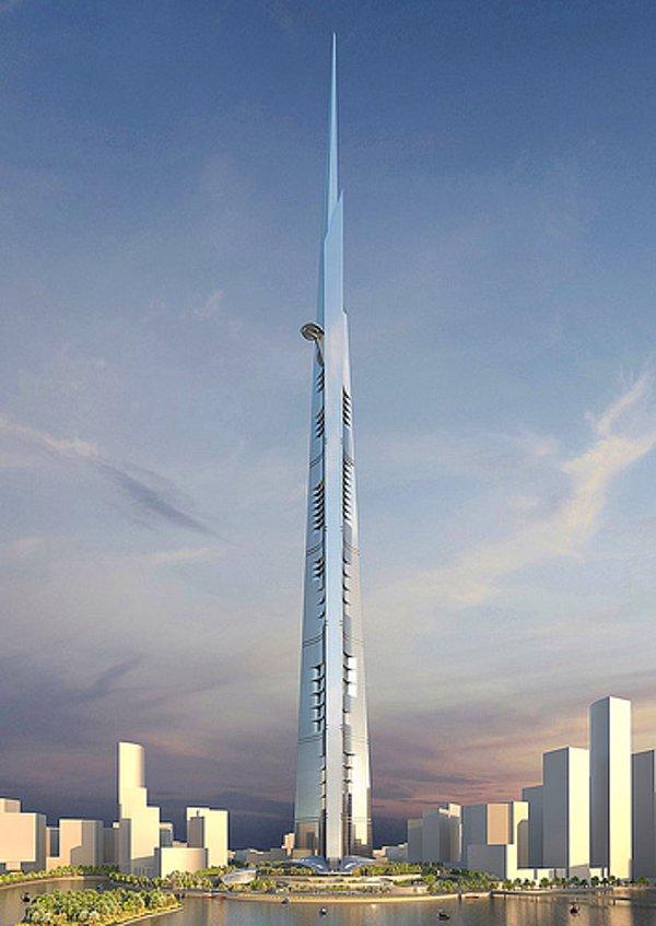 1-) Kingdom Tower, Cidde, Suudi Arabistan