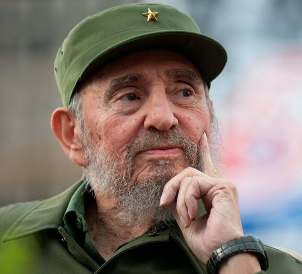 10. Fidel Castro (13 Ağustos 1926 - 25 Kasım 2016)
