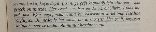 10. Gerçek önümüzde.