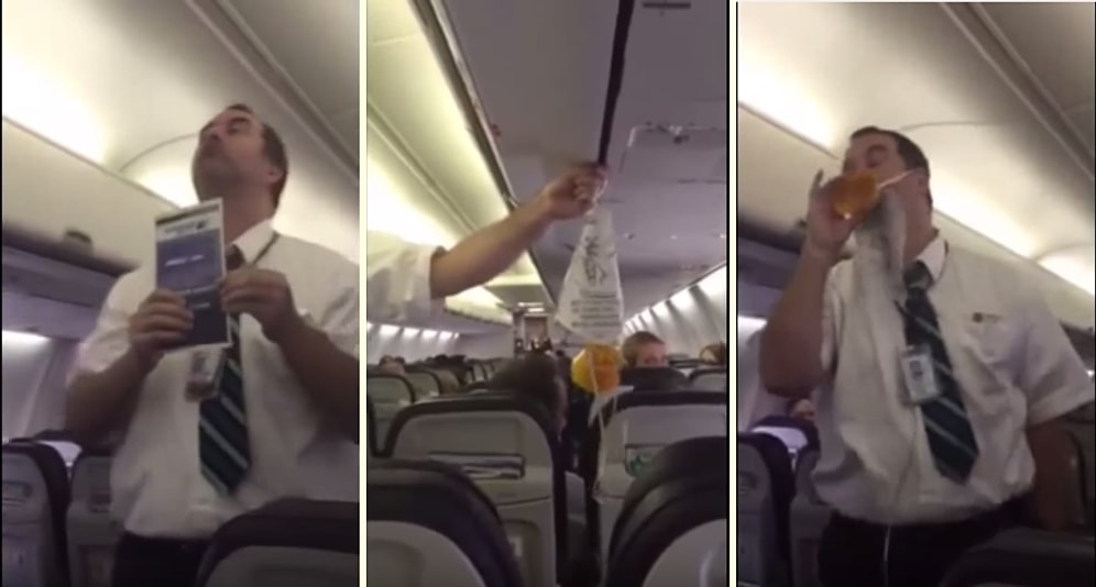 Yaptığı İşi Çok Seven Host Yolcuları Coşturuyor