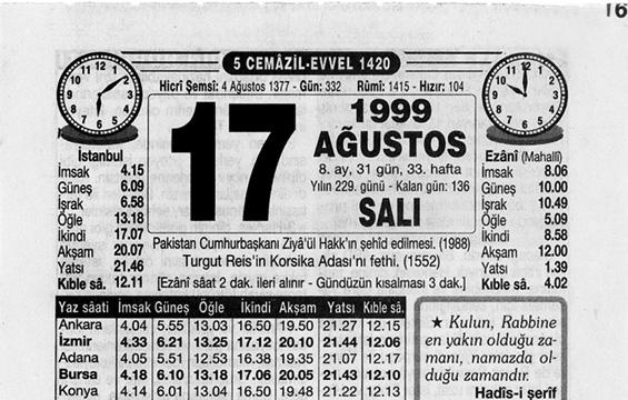 17 Agustos 1999 Turkiye Yi Yikan 17 Agustos Depreminin Aci Goruntuleri Galeri Turkiye