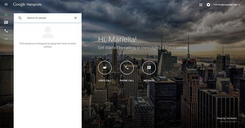 Google Hangouts Artık Kendisine Özel Bir Web Sitesine Sahip