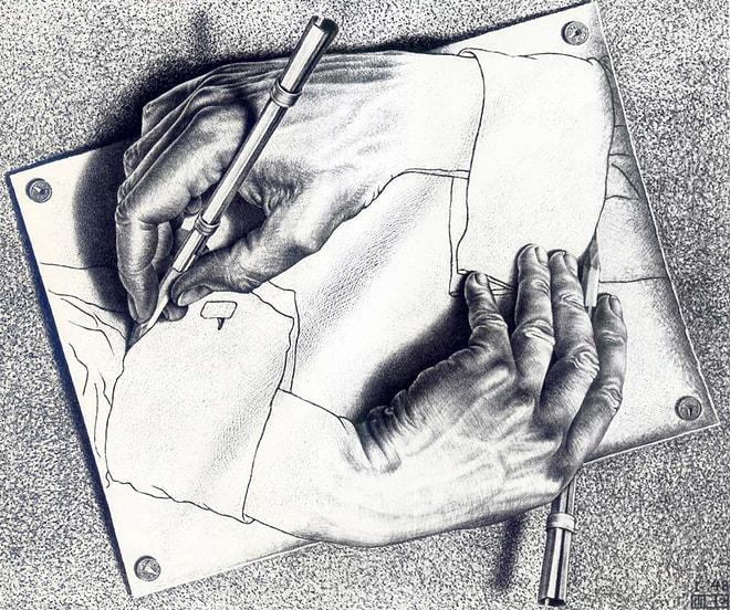 Hollandalı Ressam M.C. Escher'den Aklınızı Uçuracak 15 Muhteşem Eser