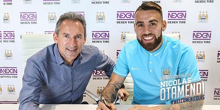 Manchester City, Otamendi'yi Transfer Etti