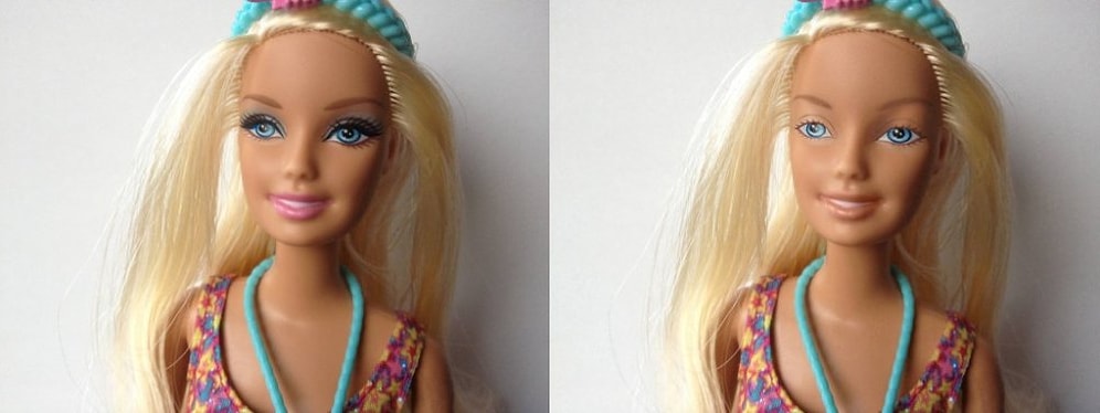 Makyajsız Görünüm Sırası Şimdi de Oyuncak Bebeklerde!