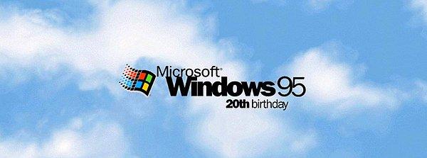 10. Windows 95 20. Yılını Kutluyor