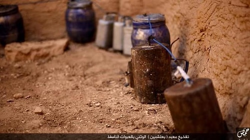 IŞİD, Palmyra'daki Tapınağın Yıkılma Anını Yayınladı