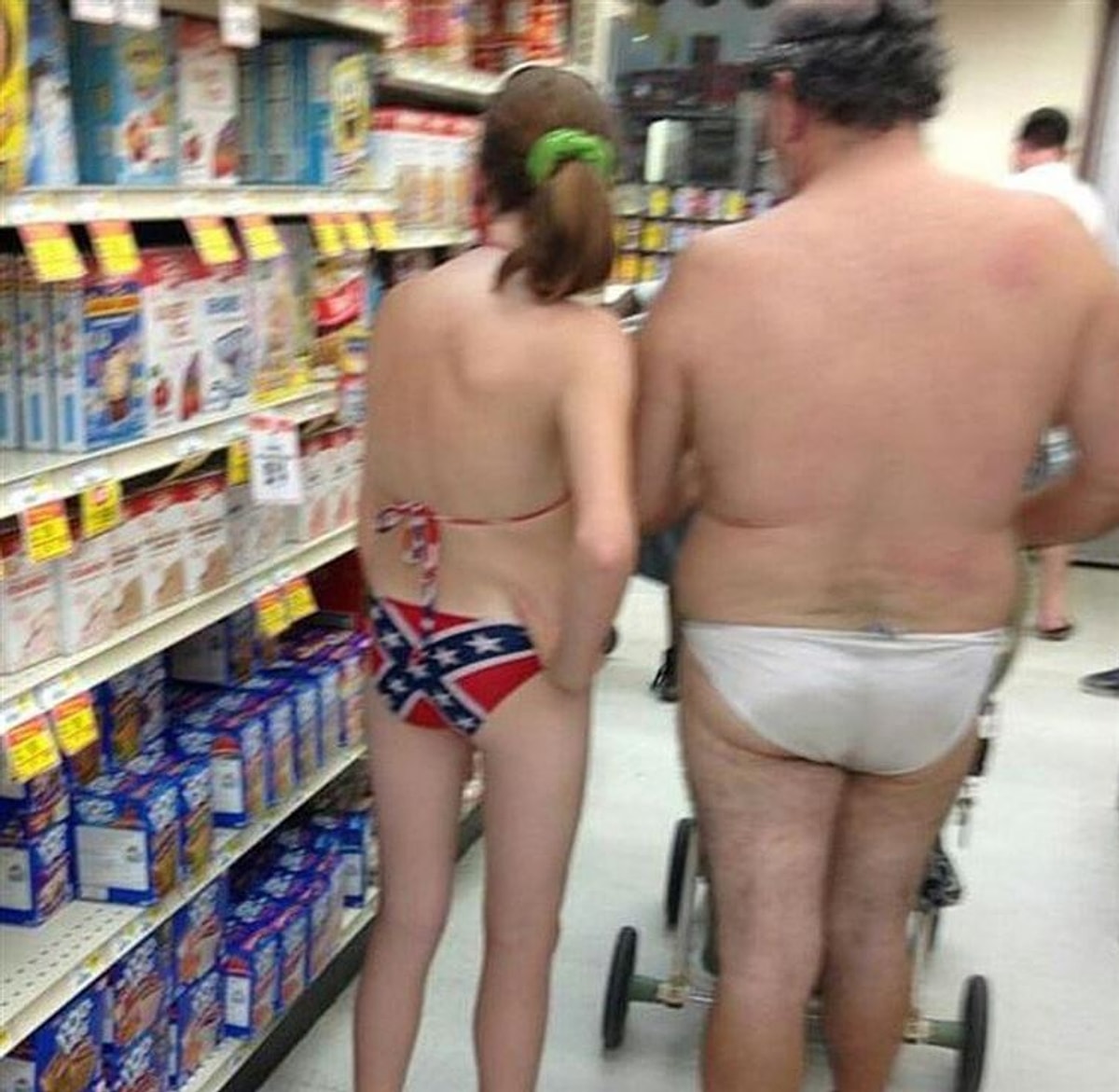 Nude People At Walmart