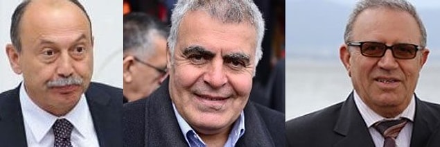 HDP: Levent Tüzel, Müslüm Doğan, Ali Haydar Konca