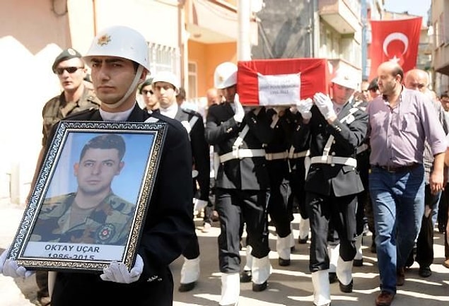 4- Şehit Polis Memuru Uçar Son Yolculuğuna Uğurlandı