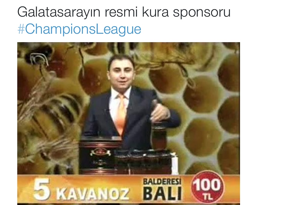 Galatasaray'ın Aşırı Ballı Şampiyonlar Ligi Kurasını Sosyal Medya Nasıl Gördü?