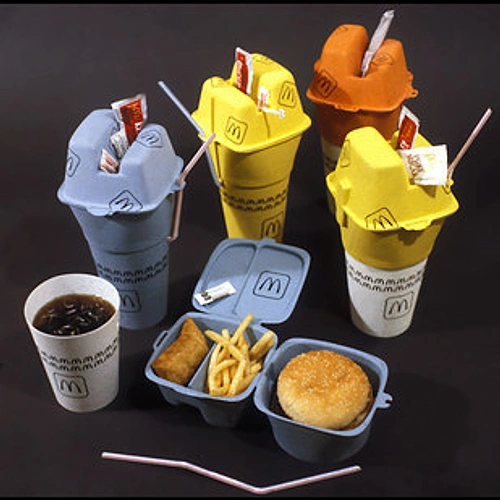 Fast food menülerini bir araya getiren kit.