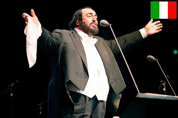 19. İtalya: Luciano Pavarotti