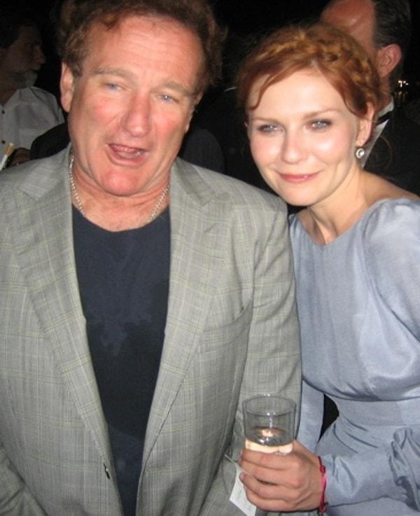 8. Jumanji'nin yıldızları Robin Williams ve Kirsten Dunst yaklaşık yirmi yıl sonra birlikteler.