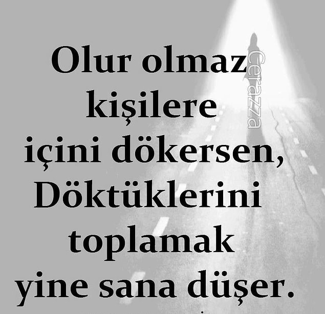 20. Sosyal medya hesaplarında çok anlamlı, derin sözler paylaşmak.