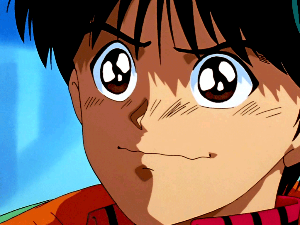 Anime amazed face