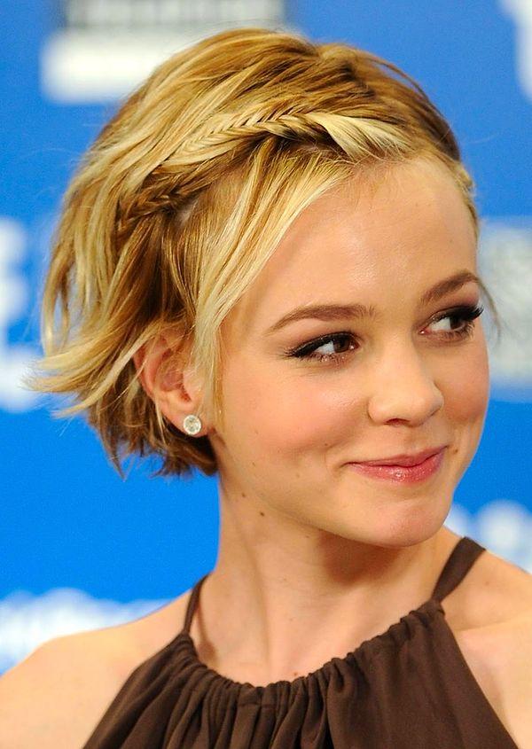 5. Carey Mulligan…She is definitely one of the rising stars in Hollywood. Her distinctive hair style comes to mind the moment someone speaks of her.
