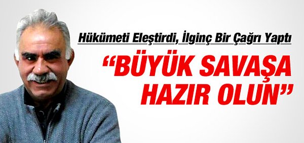 Savaş çığırtkanlığına başlayıp,