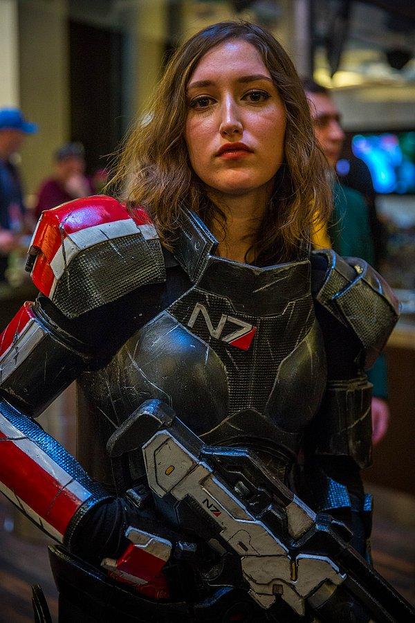 22. Female Commander Shepard - Mass Effect