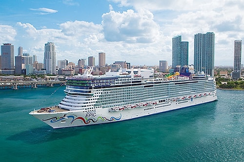The Epic Plunge - Norwegian Cruise Line Gemisi
