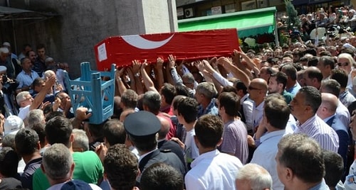 Yusuf Yelkenci Asker selamı ile toprağa verildi