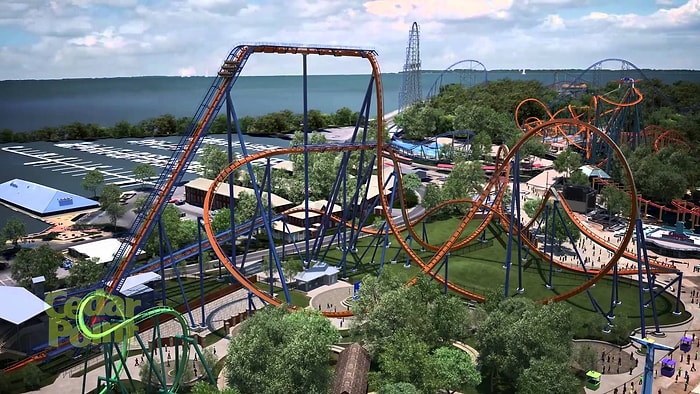 Dünyanın En Hızlı Roller Coaster Rekorunu Kıran Cedar Point'in Yeni Göz Bebeği "Valravn"