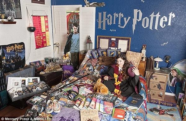 7. Harry Potter için hocadan not isteyebilecek kadar tutkulu bu kızımız.