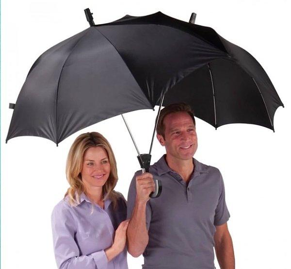 3. Bu şemsiyede ikinize de yer var.