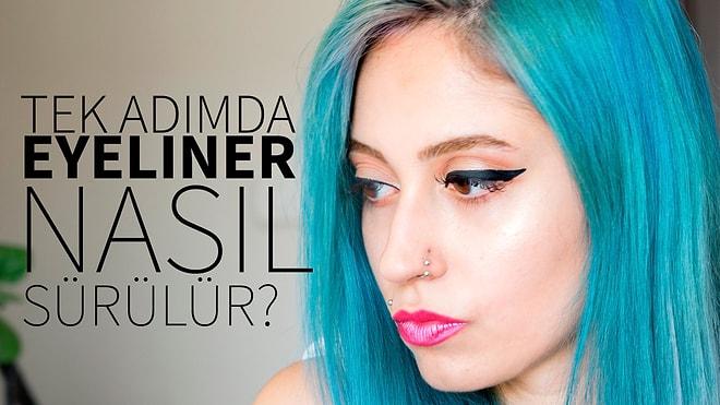 Tek Adımda Eyeliner Nasıl Sürülür? | Ayşe Benli