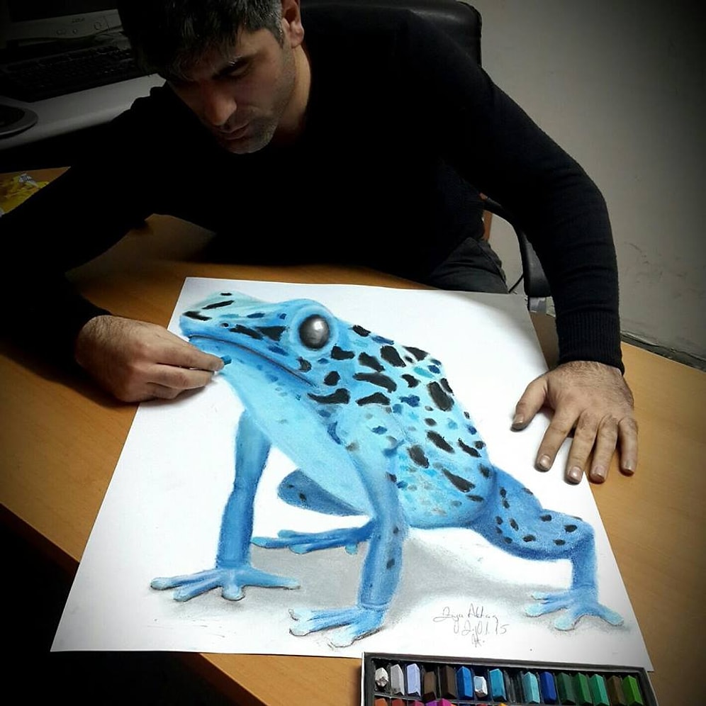 Hep Başkalarına Gıpta Edecek Değiliz Ya! 3D Çizimleriyle Dünyayı Büyüleyen Ziya Aktaş