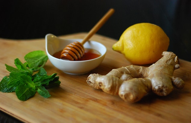 4. Bal ve zencefil