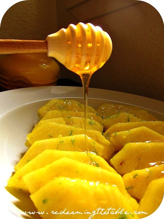 16. Bal ve ananas