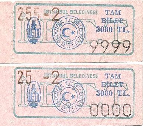 Hem kağıt bilet, hem bedava vapur geçiş kartı, hem de akbil kullanmış şanslı nesildensin.