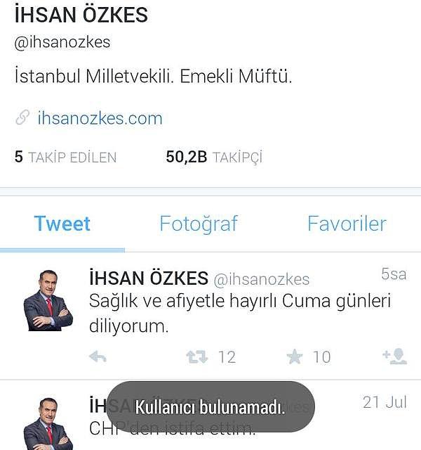 13. Özkes'in AKP'yi öven tweetlerini MV listesinde yer almayınca sildiği iddia edildi, en çok konuşulanlardan biri oldu ve...