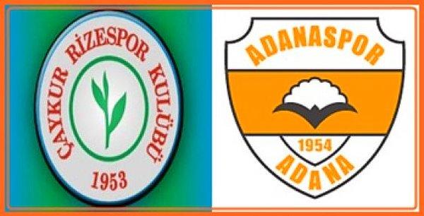 11. 1980-1981 sezonunda lig ikincisi Adanaspor 34, küme düşen Rizespor 29 puan almıştır.