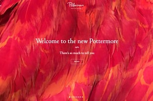 Site yeni tasarımının dışında, haberler ve Pottermore üyeleri tarafından yazılan yazıları da bulunduruyor.