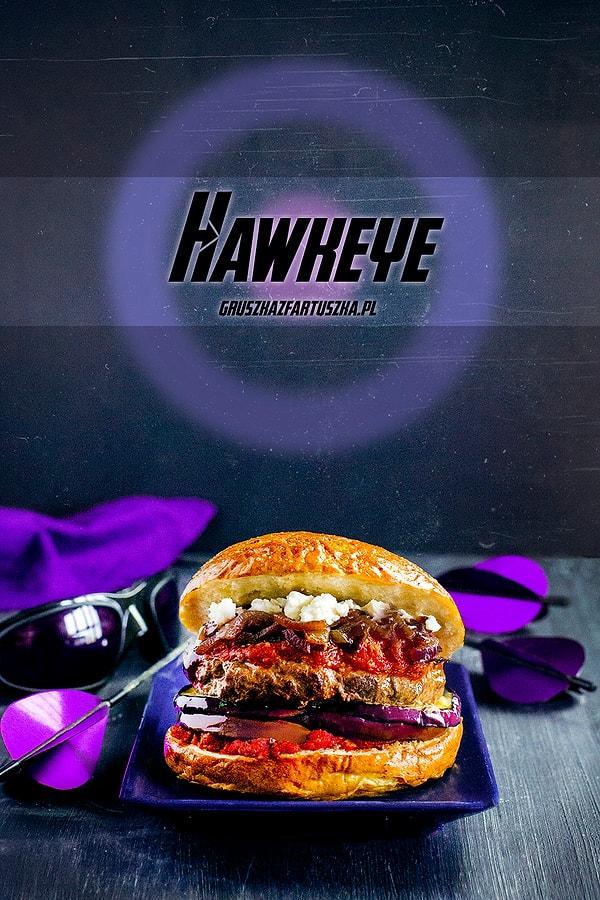 6. "Hawkeye" burger.
