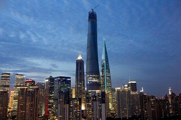 21. Şangay Tower, Çin