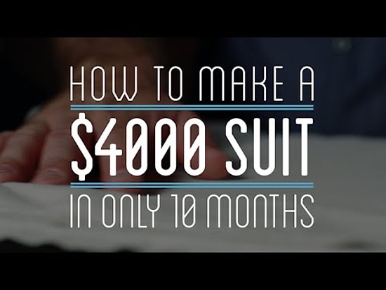 Giyisilerini Kendi Üreten Adam 10 Ay ve 4000$ Harcadı