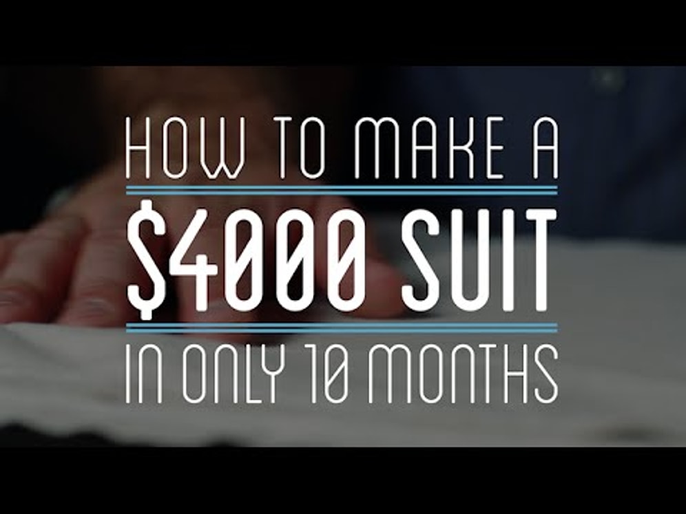 Giyisilerini Kendi Üreten Adam 10 Ay ve 4000$ Harcadı