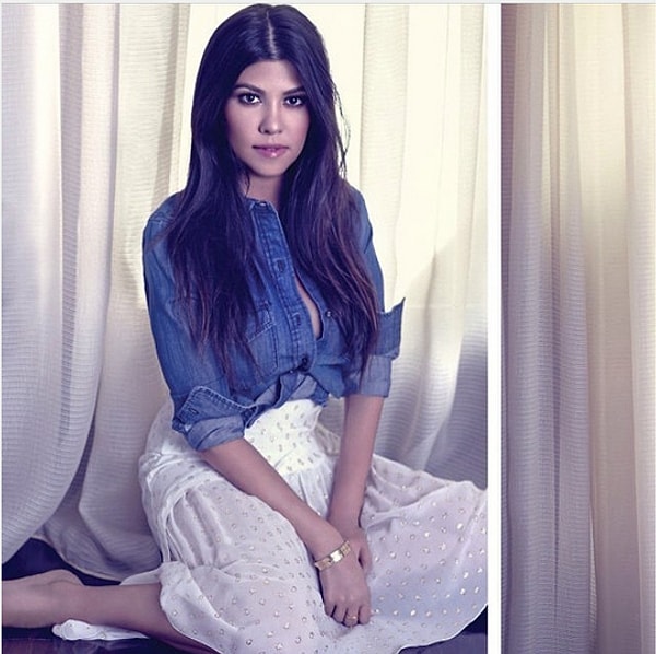 17. Кортни Кардашян (24.7 млн подписчиков)