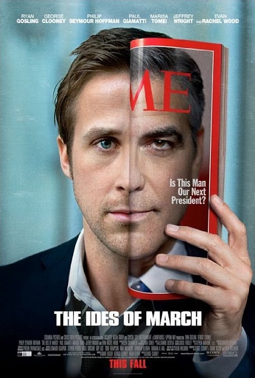 2011 yapımı The Ides of March filminin posterinin taklidi aynı yıl içinde Çin'de beliriyor.