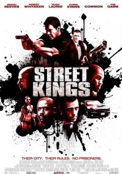 Street Kings filminin posteri neredeyse kopyala yapıştır yapılarak kullanılıyor.