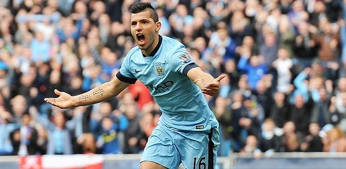 Agüero'dan 20 Dakikada 5 Gol