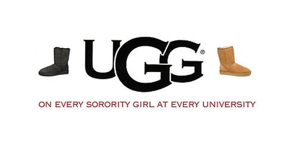 Ugg: Üniversitenin tüm tikilerinde var.