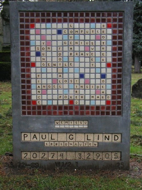 Kelime oyunlarını çok sevdiği anlaşılan Paul G. Lind.