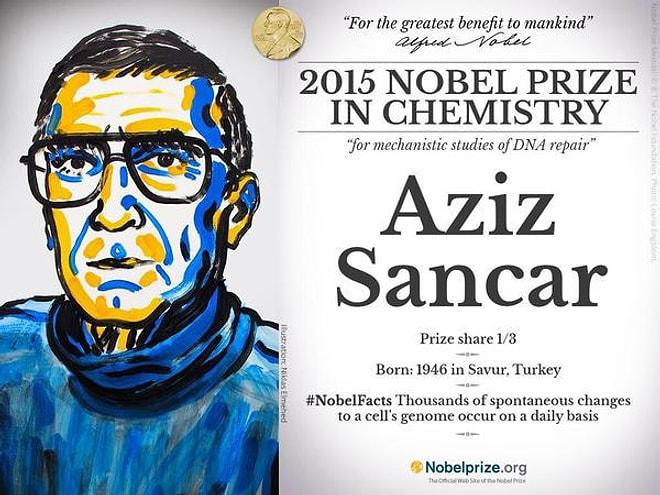 'DNA Onarımı' Çalışmasıyla Nobel'i Kazanan Aziz Sancar'la İlgili Twitter'dan 20 Paylaşım