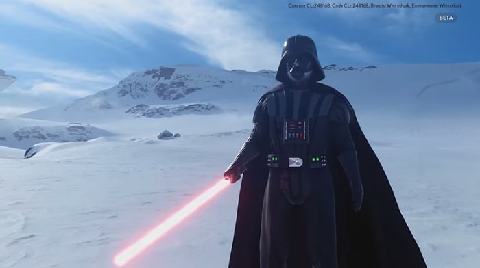 Star Wars Battlefront'da Luke Skywalker ve Darth Vader Karşı Karşıya Geldi