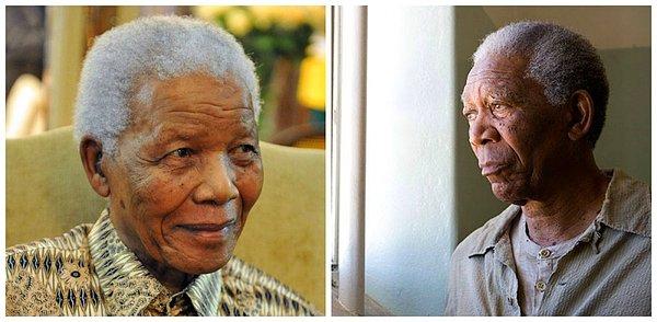 18. Nelson Mandela - Morgan Freeman, “Invictus”. "Yenilmez"