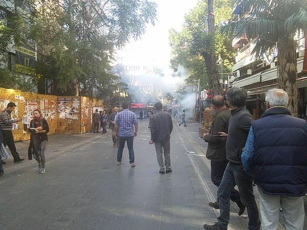 7. Ankara'da olayı protesto edenlere müdahale edildi